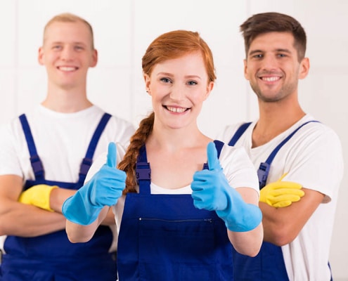 Mehr Lohn fürs Gebäudereiniger-Team