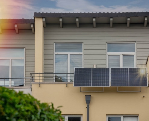 Balkonkraftwerk hilft sparen